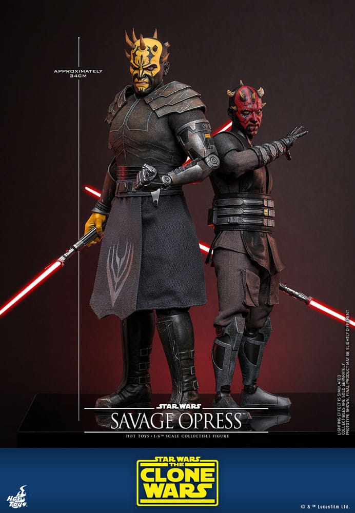 Hot Toys Star Wars The Clone Wars Savage Opress 1/6 Actionfigur