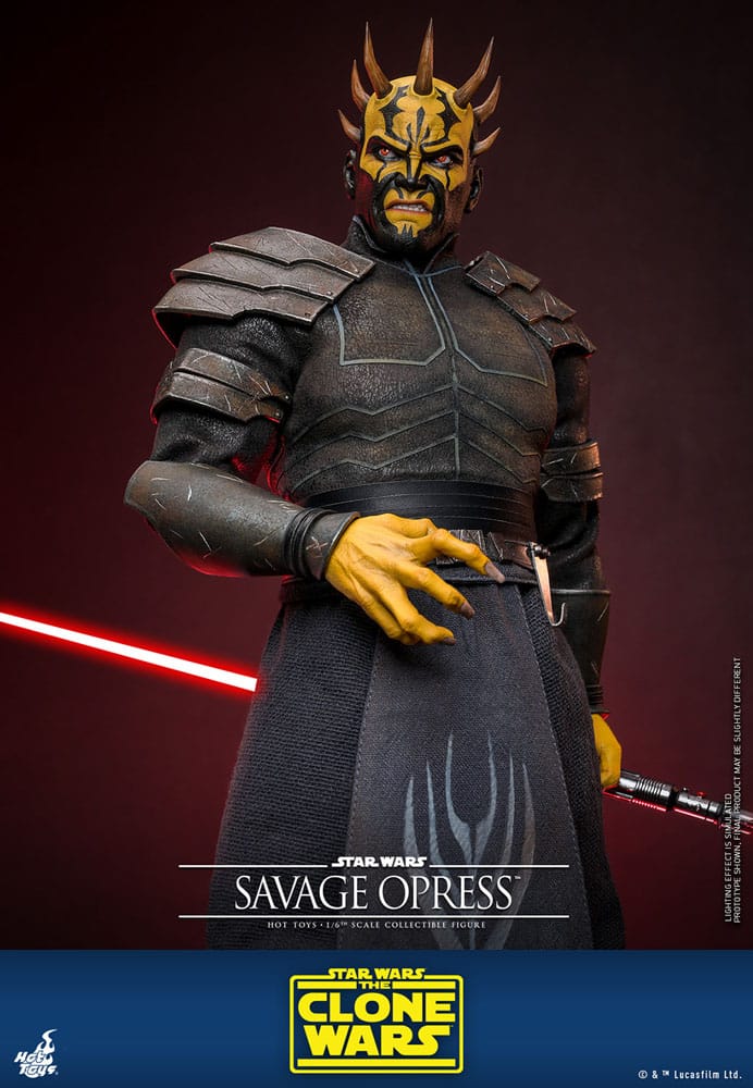 Hot Toys Star Wars The Clone Wars Savage Opress 1/6 Actionfigur