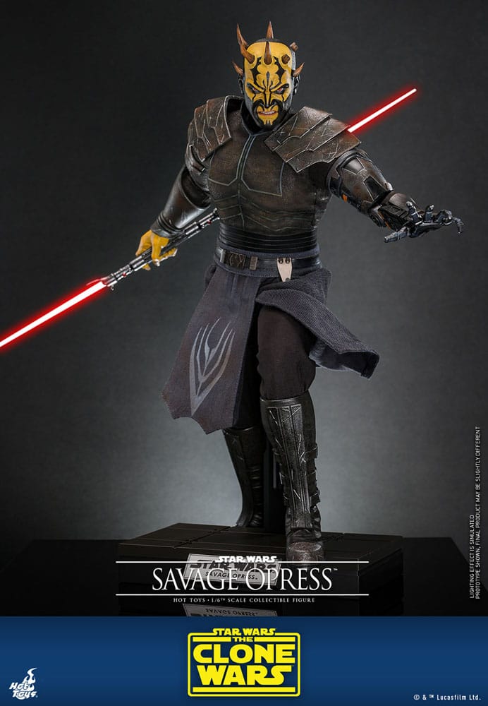 Hot Toys Star Wars The Clone Wars Savage Opress 1/6 Actionfigur