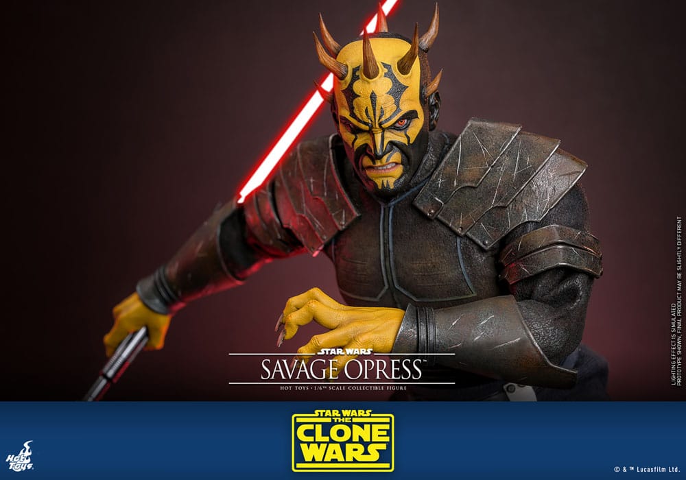 Hot Toys Star Wars The Clone Wars Savage Opress 1/6 Actionfigur