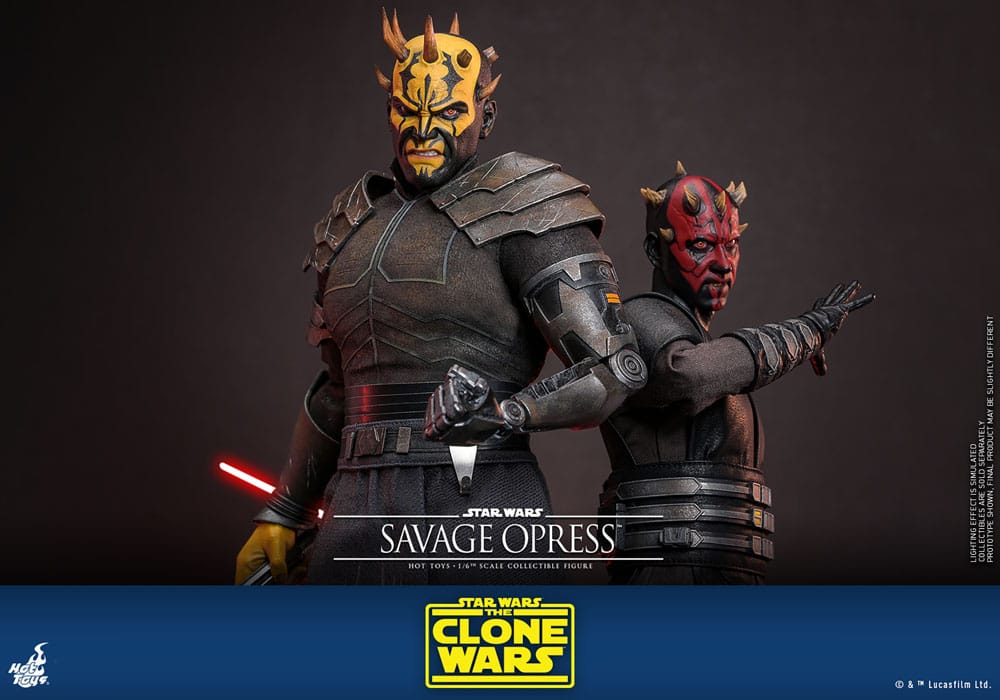 Hot Toys Star Wars The Clone Wars Savage Opress 1/6 Actionfigur