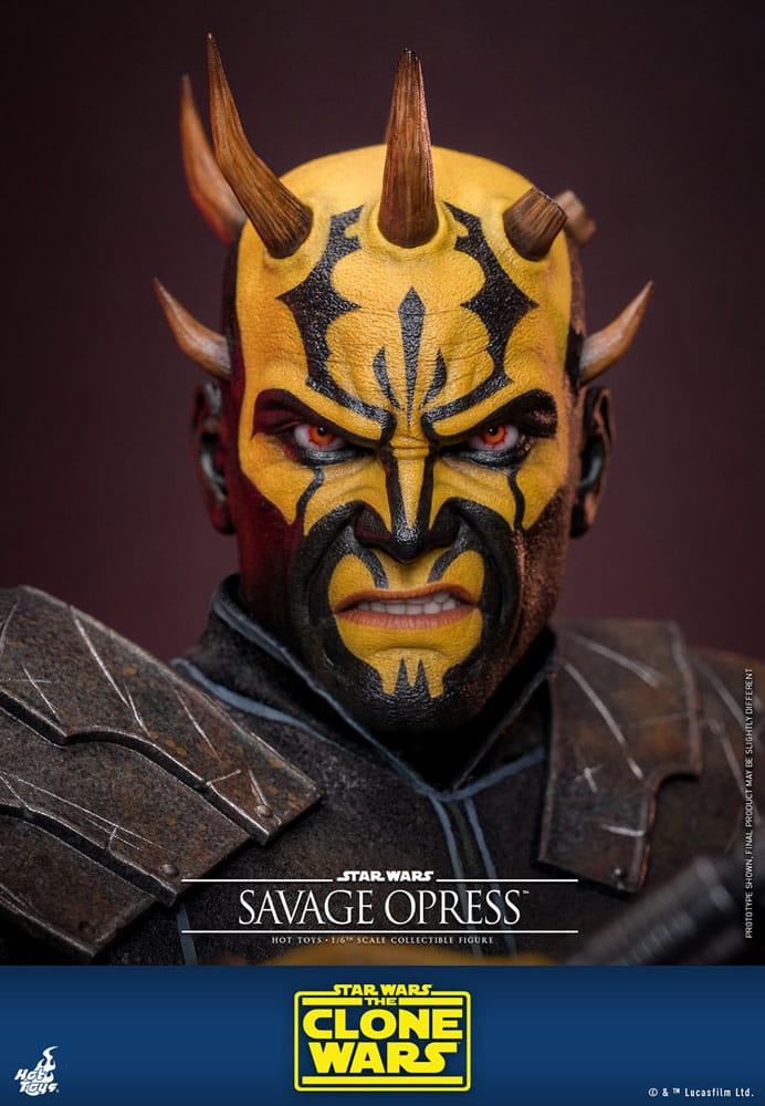 Hot Toys Star Wars The Clone Wars Savage Opress 1/6 Actionfigur