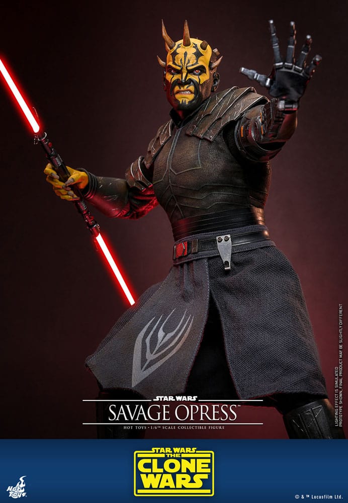 Hot Toys Star Wars The Clone Wars Savage Opress 1/6 Actionfigur
