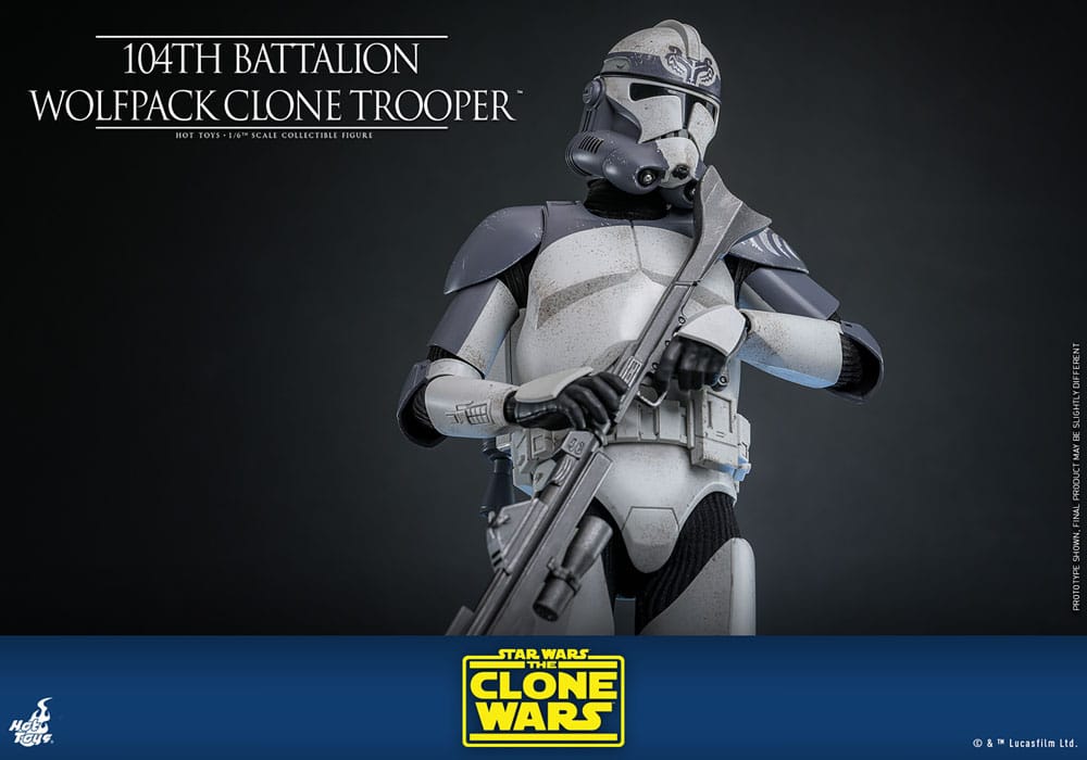Hot Toys Star Wars The Clone Wars Wolfpack Clone Trooper 1/6 Actionfigur