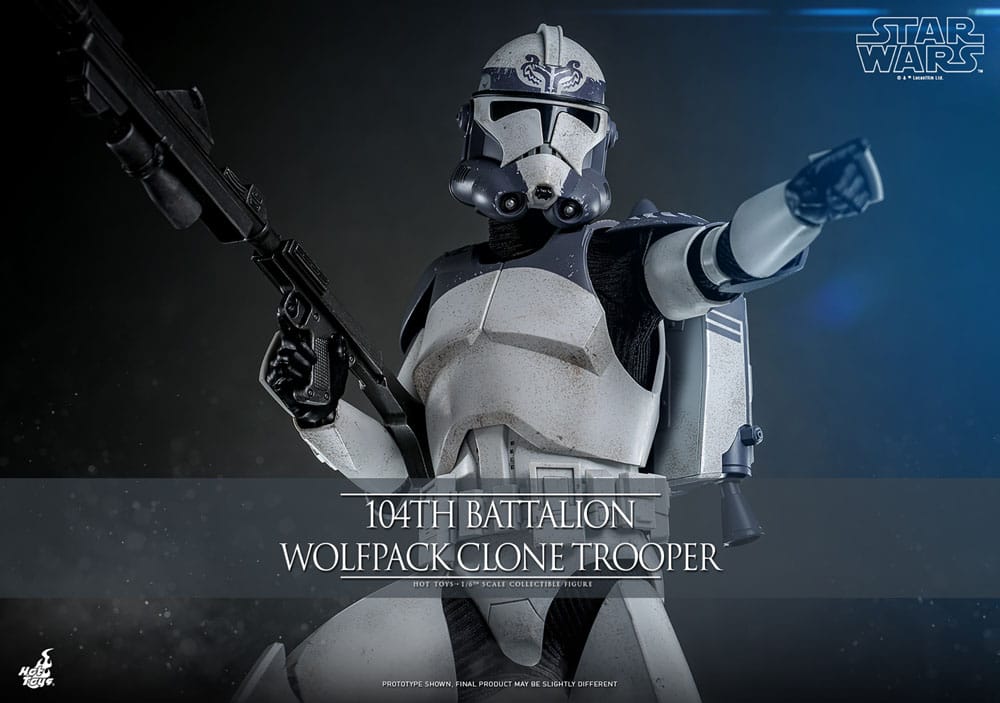 Hot Toys Star Wars The Clone Wars Wolfpack Clone Trooper 1/6 Actionfigur