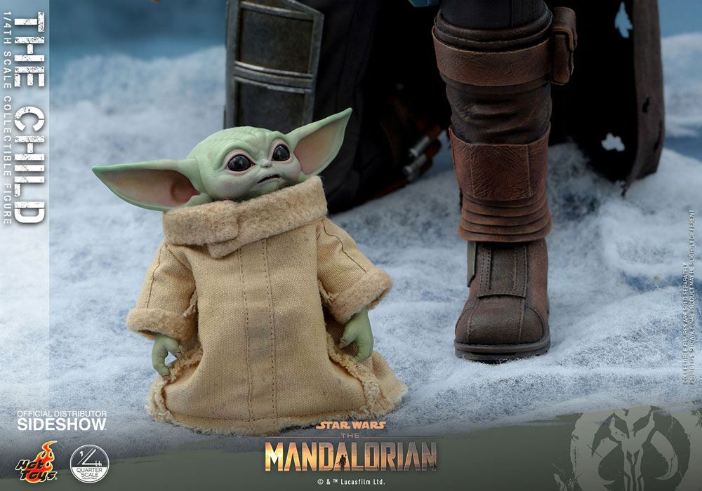 Hot Toys Star Wars The Mandalorian Actionfigur 1/4 The Child 9 cm