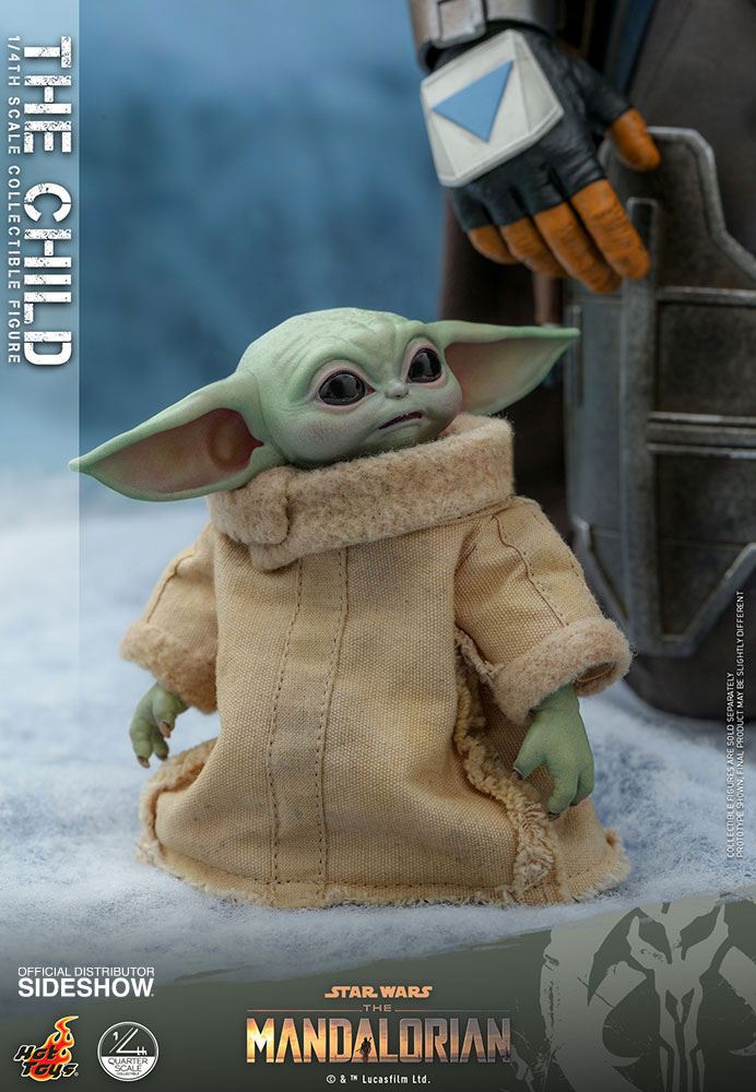 Hot Toys Star Wars The Mandalorian Actionfigur 1/4 The Child 9 cm
