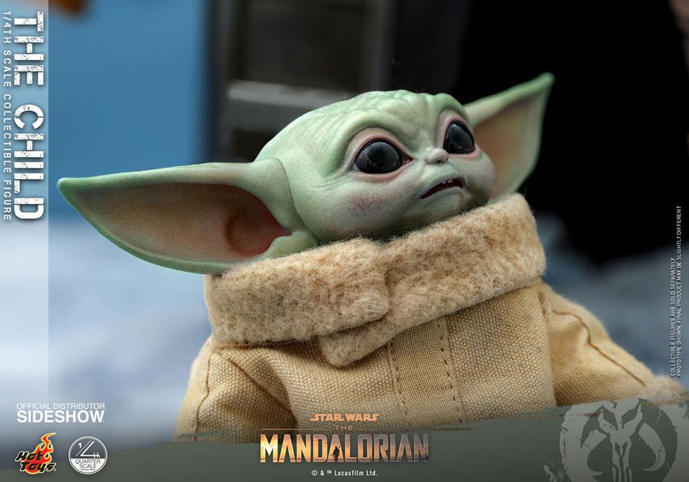 Hot Toys Star Wars The Mandalorian Actionfigur 1/4 The Child 9 cm
