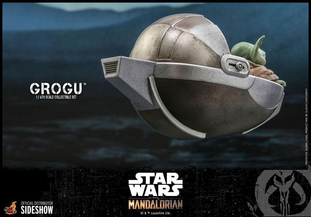 Hot Toys Star Wars The Mandalorian Actionfiguren 1/6 Grogu 3er-Set