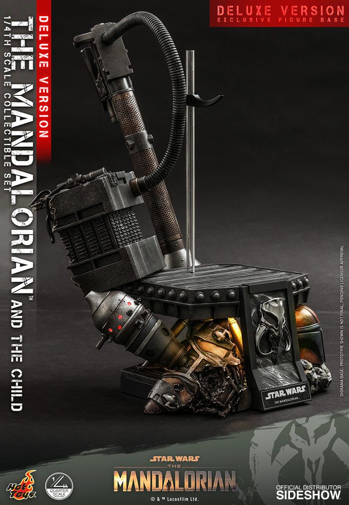 Hot Toys Star Wars The Mandalorian Actionfiguren Doppelpack 1/4 The Mandalorian & The Child Deluxe 46 cm