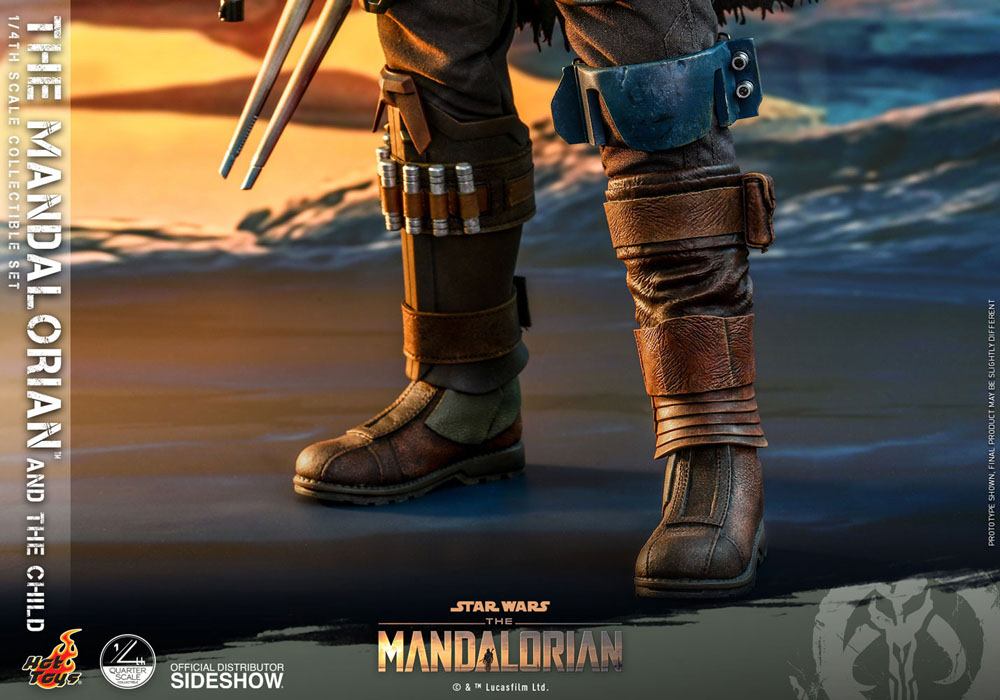 Hot Toys Star Wars The Mandalorian Actionfiguren Doppelpack 1/4 The Mandalorian & The Child 46 cm