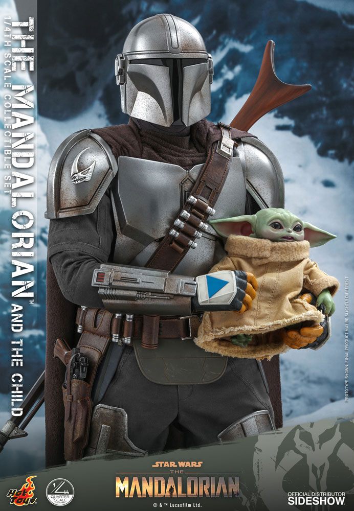 Hot Toys Star Wars The Mandalorian Actionfiguren Doppelpack 1/4 The Mandalorian & The Child 46 cm