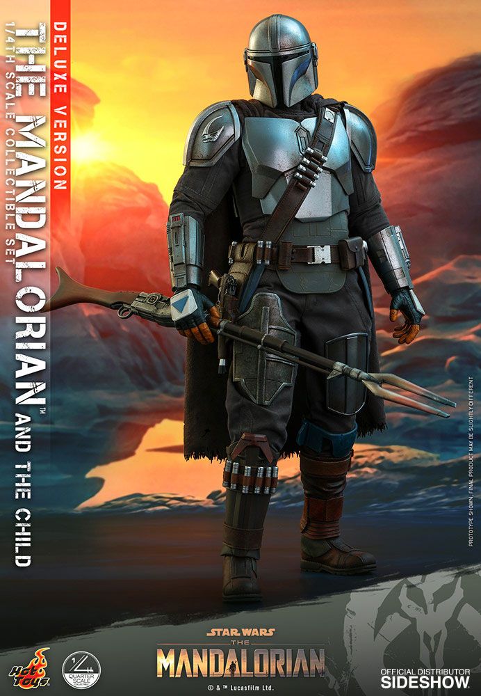 Hot Toys Star Wars The Mandalorian Actionfiguren Doppelpack 1/4 The Mandalorian & The Child Deluxe 46 cm