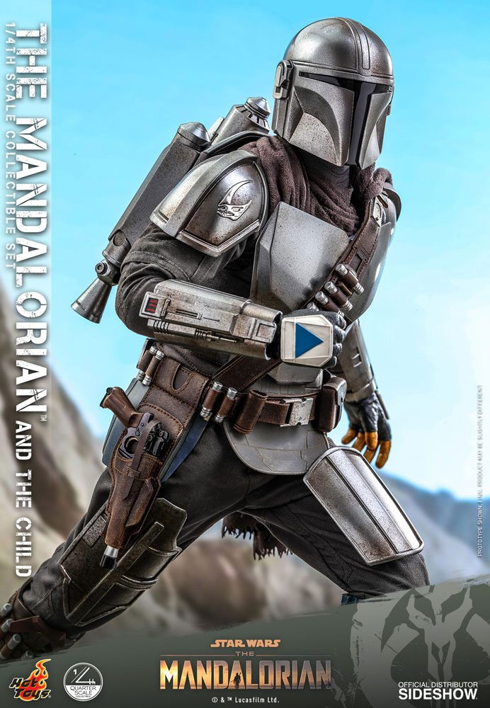 Hot Toys Star Wars The Mandalorian Actionfiguren Doppelpack 1/4 The Mandalorian & The Child 46 cm