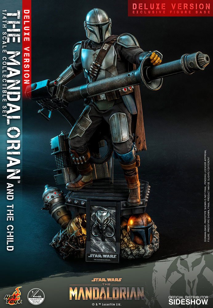 Hot Toys Star Wars The Mandalorian Actionfiguren Doppelpack 1/4 The Mandalorian & The Child Deluxe 46 cm