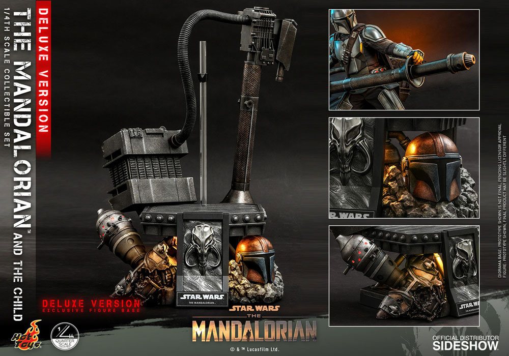 Hot Toys Star Wars The Mandalorian Actionfiguren Doppelpack 1/4 The Mandalorian & The Child Deluxe 46 cm
