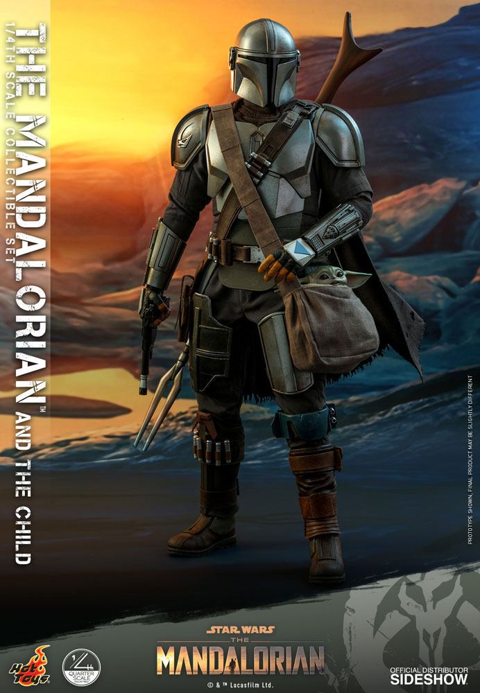 Hot Toys Star Wars The Mandalorian Actionfiguren Doppelpack 1/4 The Mandalorian & The Child 46 cm