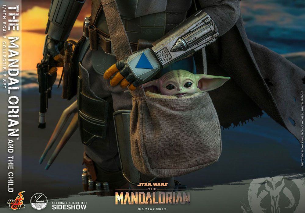 Hot Toys Star Wars The Mandalorian Actionfiguren Doppelpack 1/4 The Mandalorian & The Child 46 cm