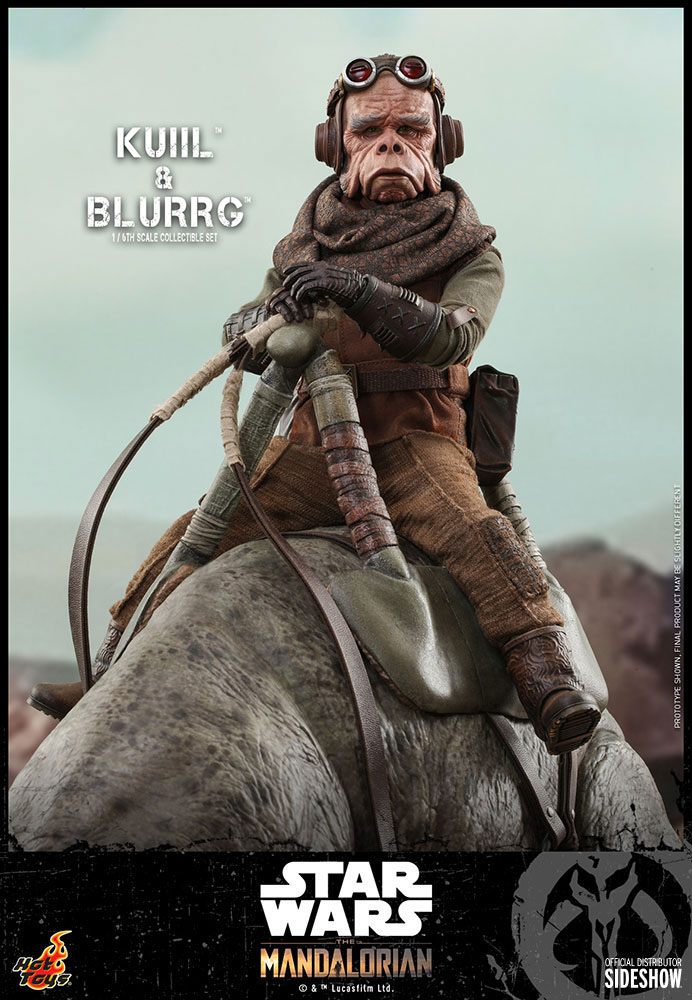 Hot Toys Star Wars The Mandalorian Actionfiguren Doppelpack 1/6 Kuiil & Blurrg 37 cm