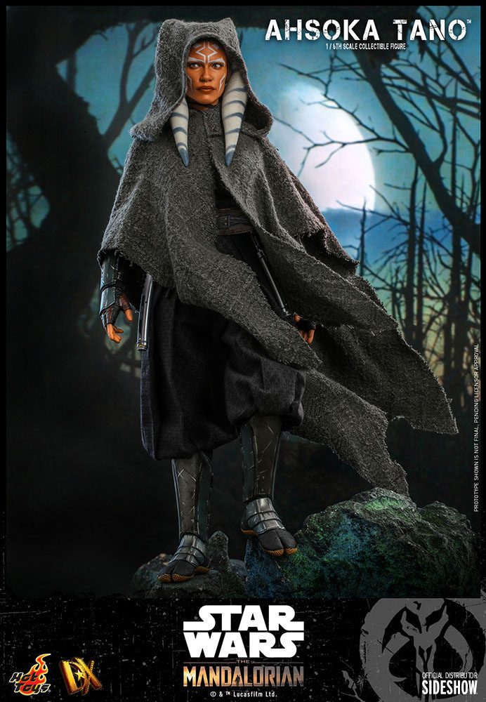 Hot Toys Star Wars The Mandalorian Ahsoka Tano 1/6 Actionfigur Beschädigte Verpackung