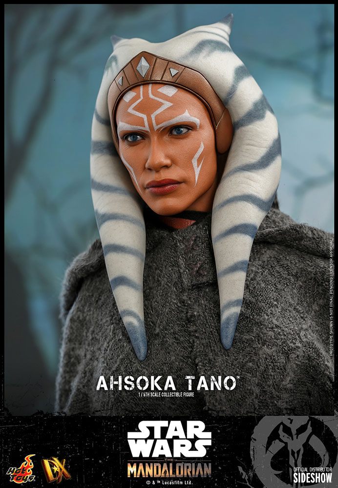 Hot Toys Star Wars The Mandalorian Ahsoka Tano 1/6 Actionfigur Beschädigte Verpackung