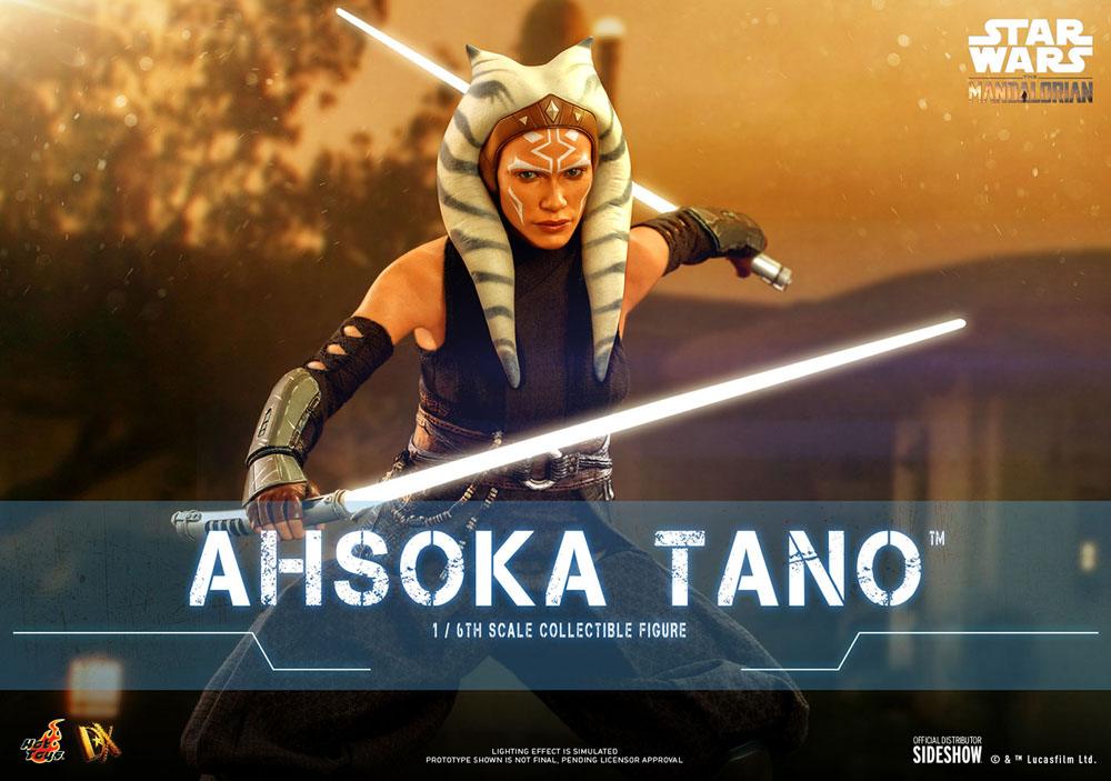 Hot Toys Star Wars The Mandalorian Ahsoka Tano 1/6 Actionfigur Beschädigte Verpackung