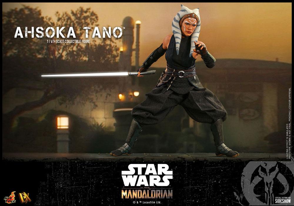Hot Toys Star Wars The Mandalorian Ahsoka Tano 1/6 Actionfigur Beschädigte Verpackung