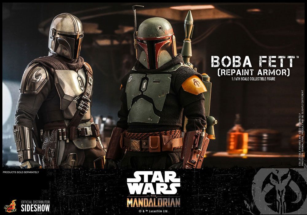 Hot Toys Star Wars The Mandalorian Boba Fett (Repaint Armor) 1/6 Actionfigur