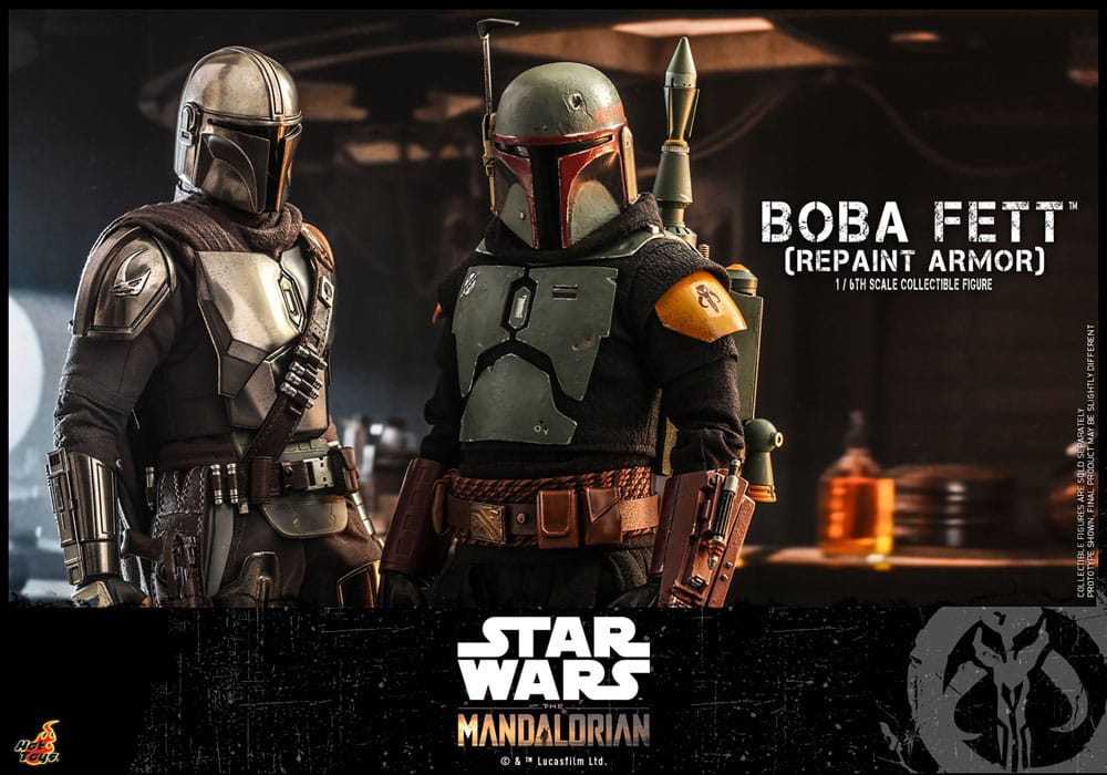 Hot Toys Star Wars The Mandalorian Boba Fett Repaint Armor Special Edition 1/6 Actionfigur