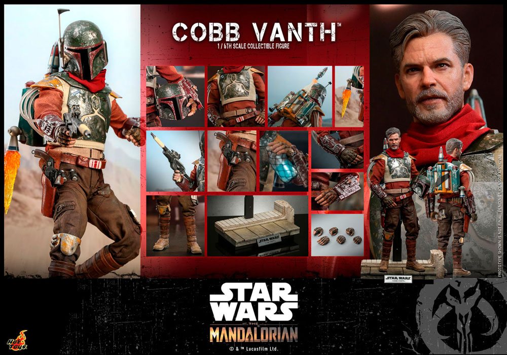 Hot Toys Star Wars The Mandalorian Cobb Vanth 1/6 Actionfigur 31 cm