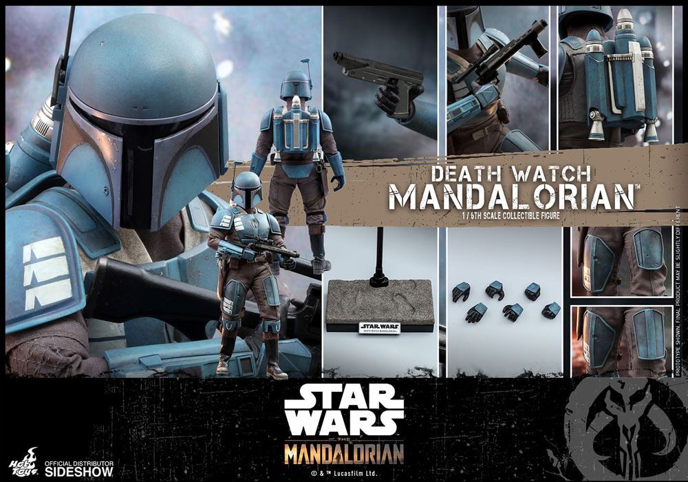 Hot Toys Star Wars The Mandalorian Death Watch Mandalorian 1/6 Actionfigur