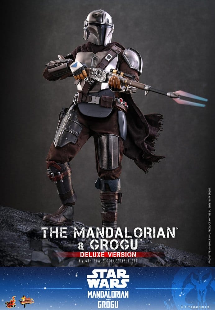 Hot Toys Star Wars The Mandalorian & Grogu (Deluxe Version) 1/6 Actionfigur