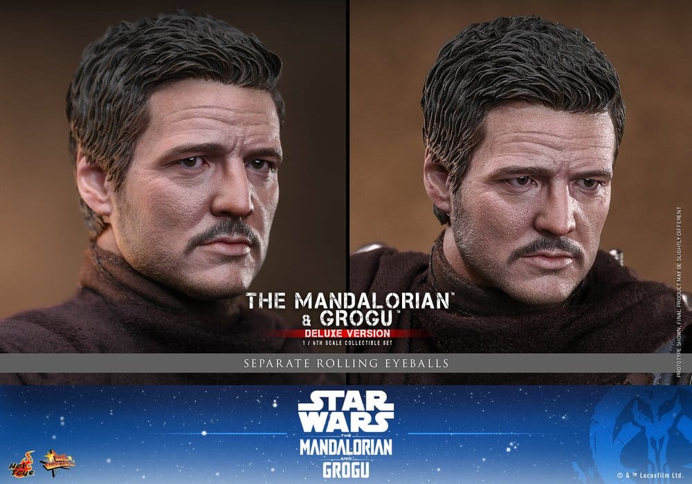 Hot Toys Star Wars The Mandalorian & Grogu (Deluxe Version) 1/6 Actionfigur
