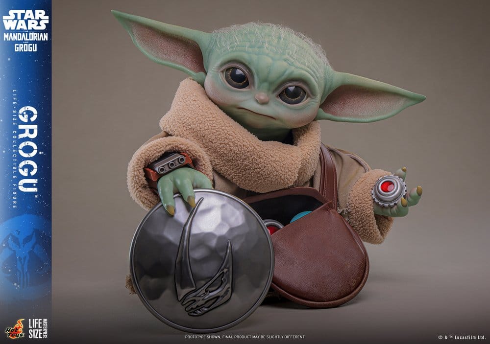 Hot Toys Star Wars The Mandalorian & Grogu - Grogu Life-Size Figur
