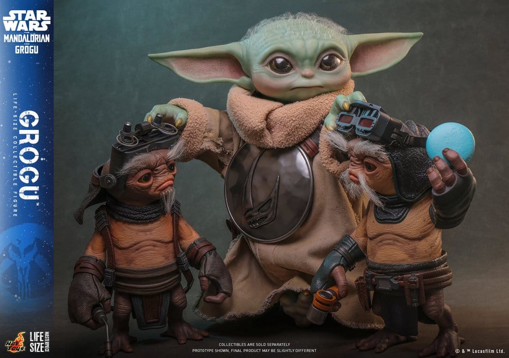 Hot Toys Star Wars The Mandalorian & Grogu - Grogu Life-Size Figur