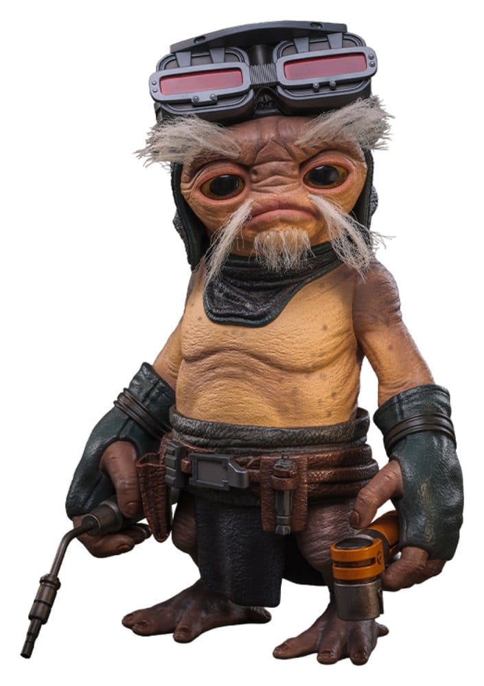 Hot Toys Star Wars The Mandalorian & Grogu Lebensgroße Anzellan Droidsmith Figur