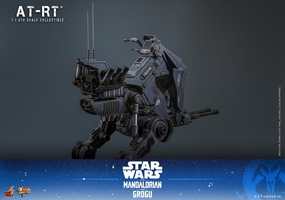 Hot Toys Star Wars: The Mandalorian & Grogu Movie Masterpiece Fahrzeug 1/6 AT-RT 60 cm