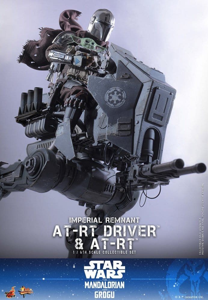 Hot Toys Star Wars: The Mandalorian & Grogu Movie Masterpiece Fahrzeug 1/6 AT-RT 60 cm