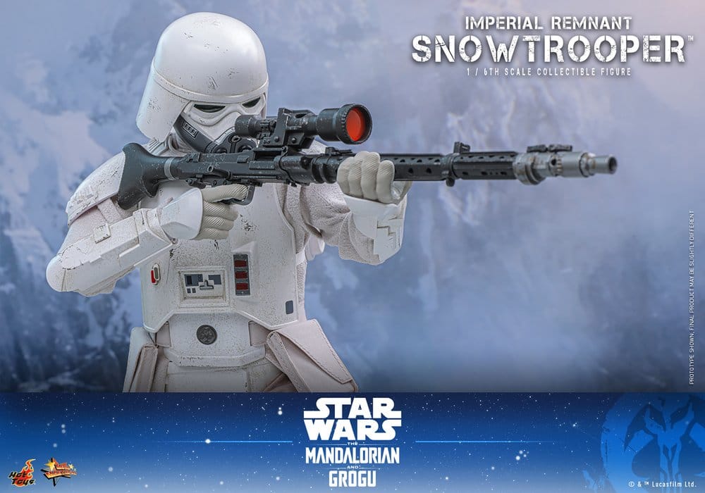 Hot Toys Star Wars: The Mandalorian & Grogu Movie Masterpiece Actionfigur 1/6 Imperial Remnant Snowtrooper 30 cm
