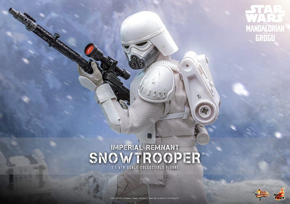 Hot Toys Star Wars: The Mandalorian & Grogu Movie Masterpiece Actionfigur 1/6 Imperial Remnant Snowtrooper 30 cm