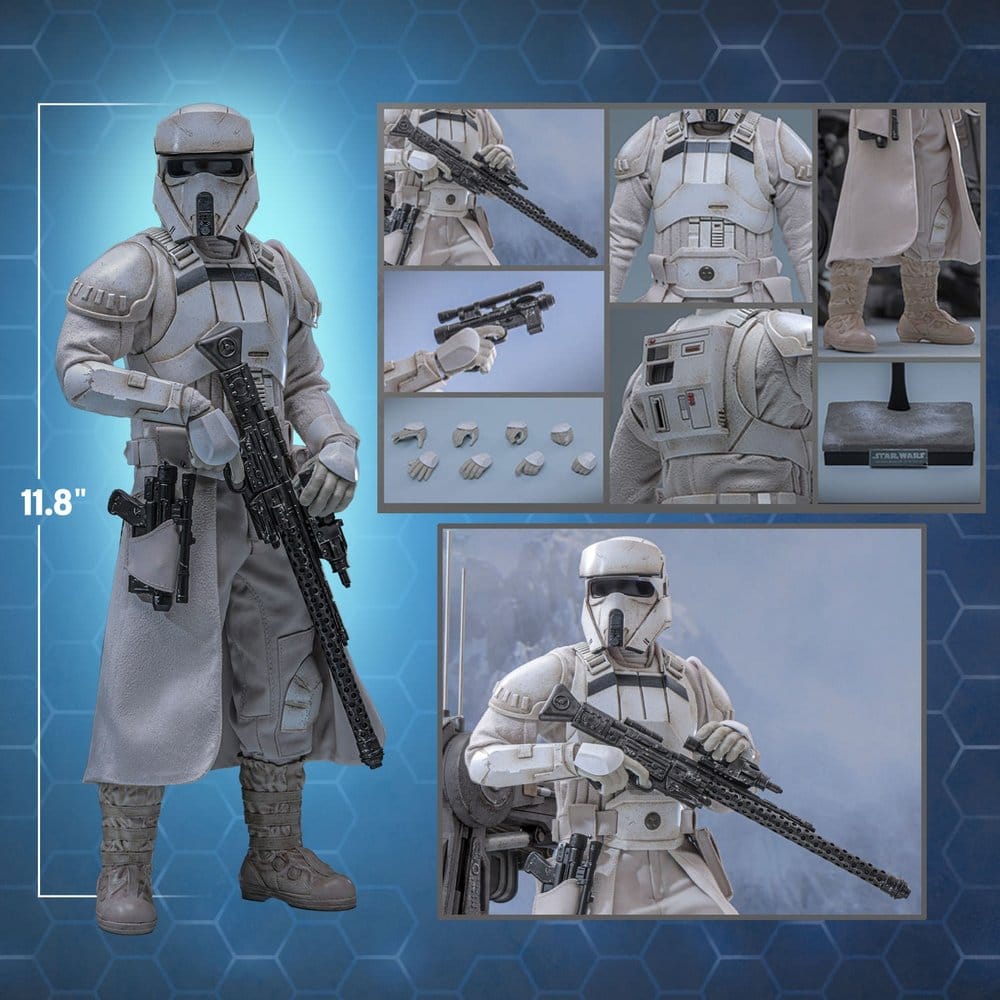 Hot Toys Star Wars: The Mandalorian & Grogu Movie Masterpiece Actionfiguren Set 1/6 Imperial Remnant AT-RT Driver &