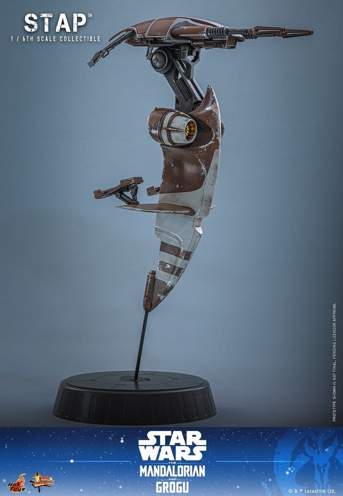 Hot Toys Star Wars: The Mandalorian & Grogu Movie Masterpiece Zubehör 1/6 STAP 32 cm