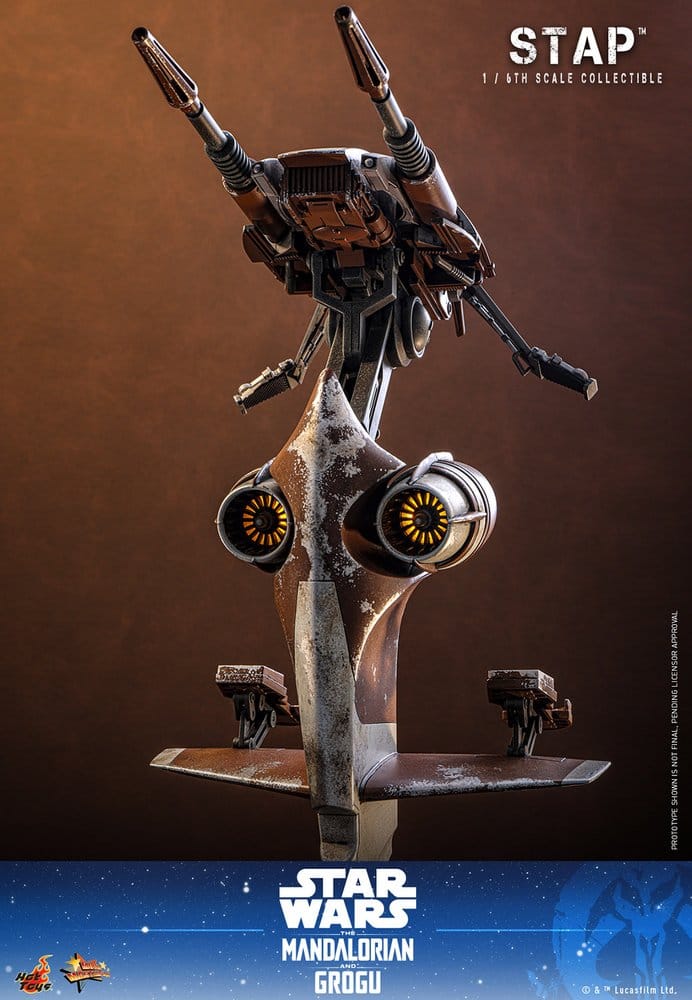 Hot Toys Star Wars: The Mandalorian & Grogu Movie Masterpiece Zubehör 1/6 STAP 32 cm