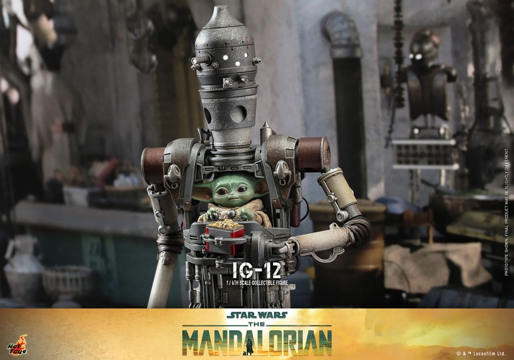 Hot Toys Star Wars The Mandalorian IG-12 1/6 Actionfigur