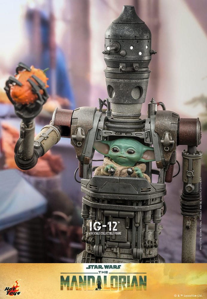 Hot Toys Star Wars The Mandalorian IG-12 1/6 Actionfigur