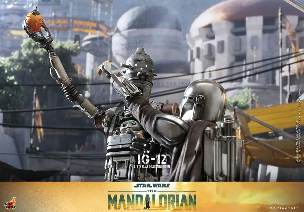 Hot Toys Star Wars The Mandalorian IG-12 1/6 Actionfigur