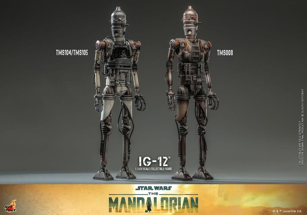 Hot Toys Star Wars The Mandalorian IG-12 1/6 Actionfigur