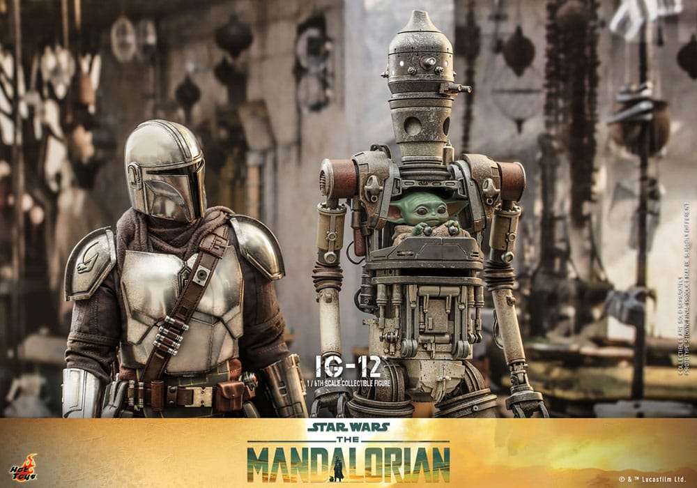 Hot Toys Star Wars The Mandalorian IG-12 1/6 Actionfigur