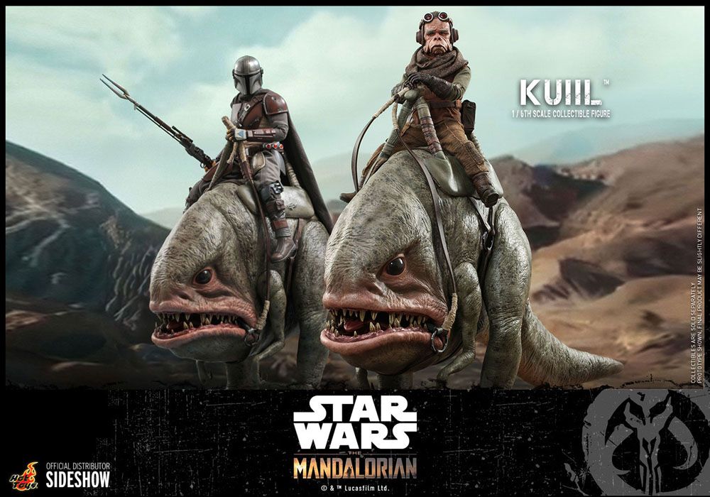 Hot Toys Star Wars The Mandalorian Kuiil 1/6 Actionfigur