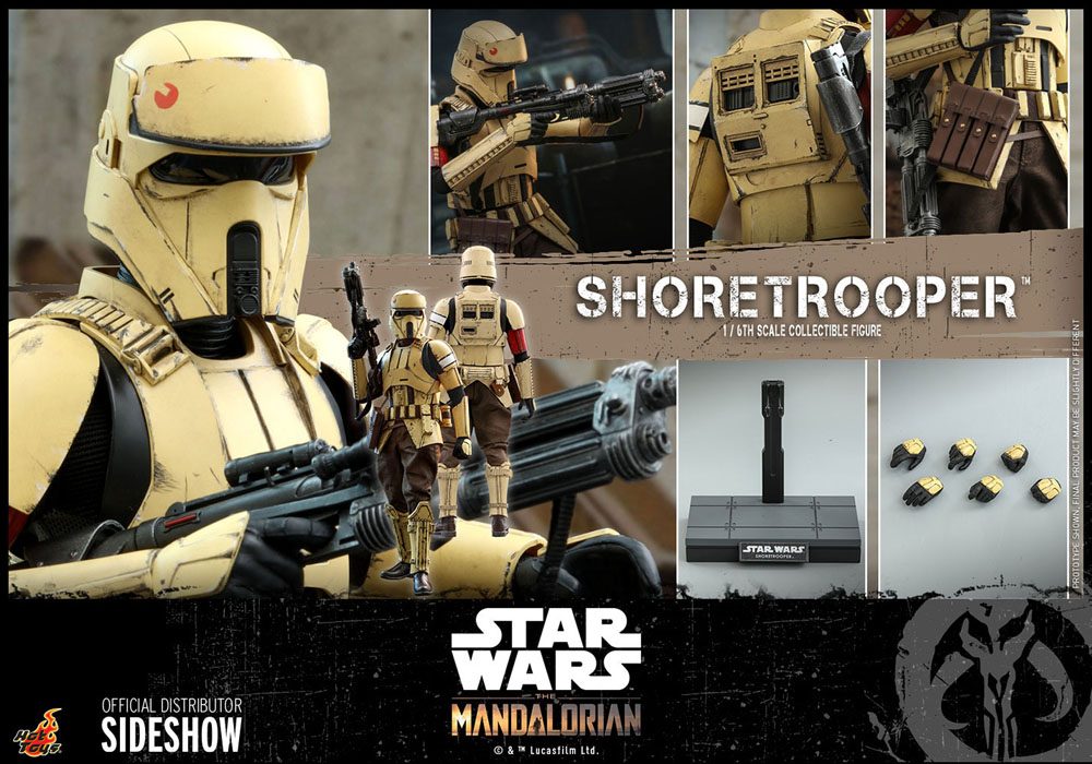 Hot Toys Star Wars The Mandalorian Shoretrooper 1/6 Actionfigur